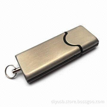 USB Flash Drive with 10 Years Data Retention, 1,000G Shock Resistance and 16GB Capacity